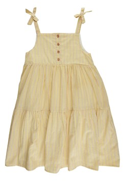 Soft Gallery Sana stripe Dress - Amber Yellow